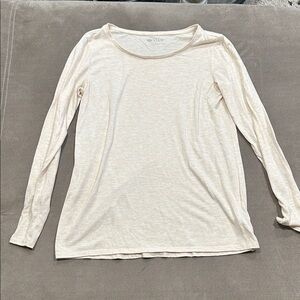 STYLUS Women's Beige Long Sleeve Top